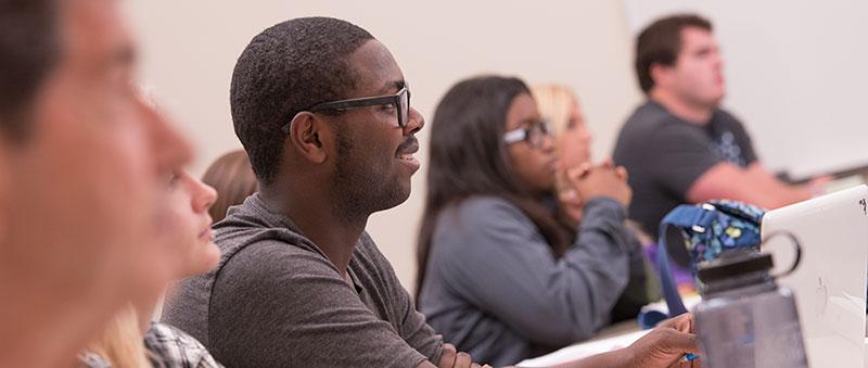 Students in a Mount Union classroom